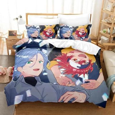 New SK8 the Infinity Bedding Set Single Twin Full Queen King Size Bed Set Adult Kid Bedroom Duvet Cover Sets Anime Bed Sheet Set