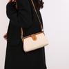 Leisure Commuting Bag for Women, New Niche Texture Single Shoulder Crossbody Bag, Canvas Dumpling Bag