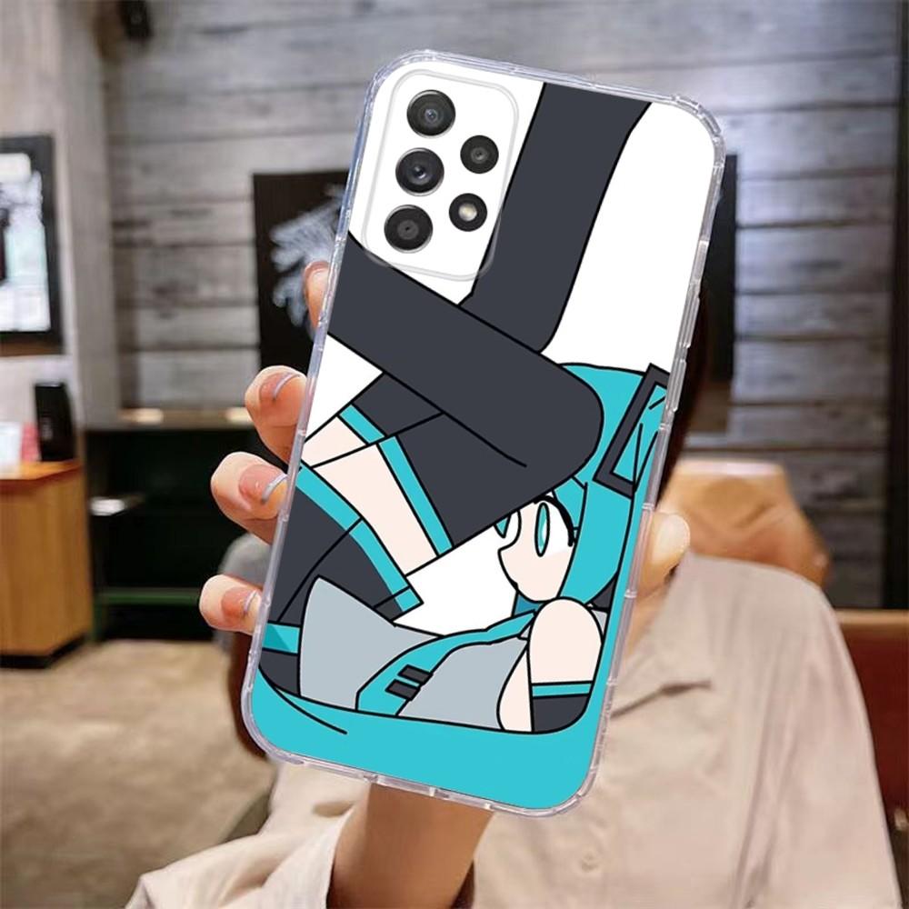 Anime M-MIKUS-S Phone Case For Samsung A 71,70,52,51,4G,40,31,50,20,21,S,12,10,Note20 Ultra,4G,Ultra,Soft Transparent Case