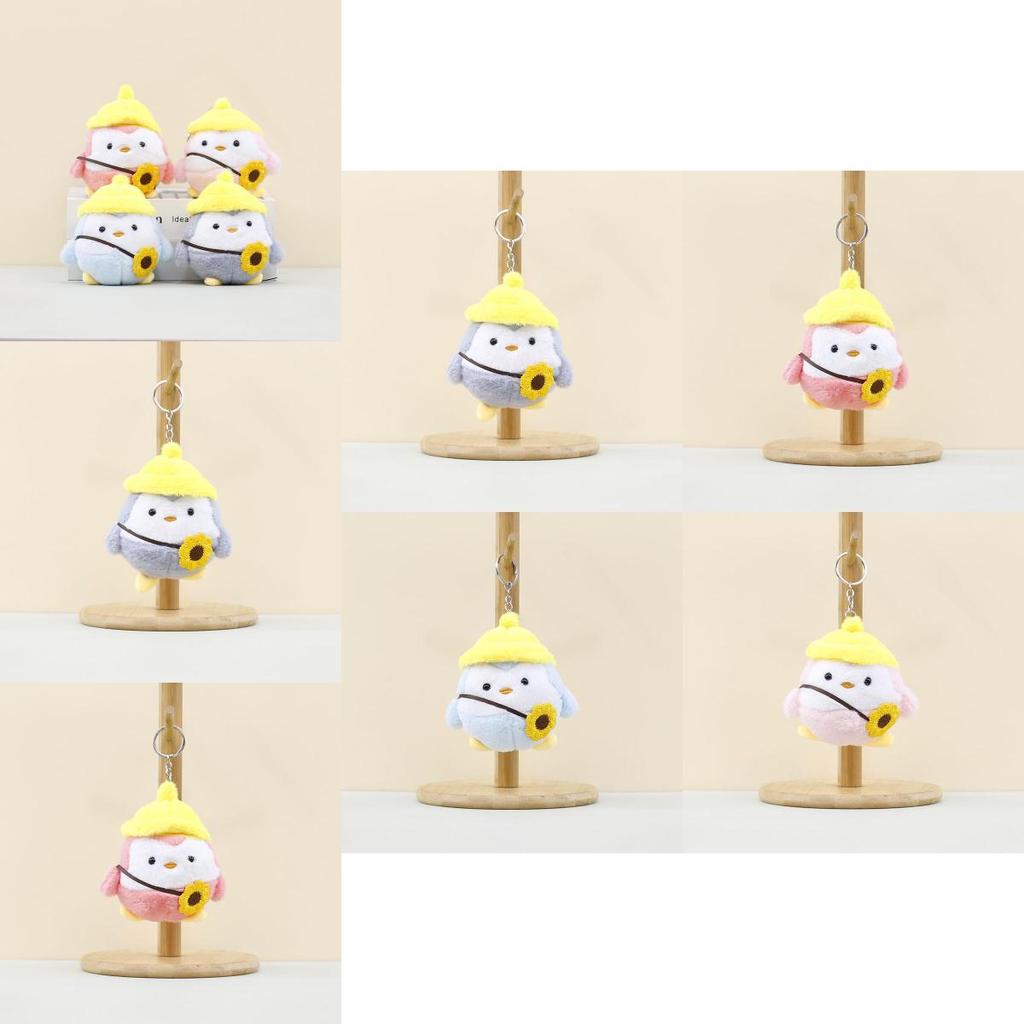 Charming Penguin Plush Keychain Cute Stuffed Animal Bag Charm Designed For Fun