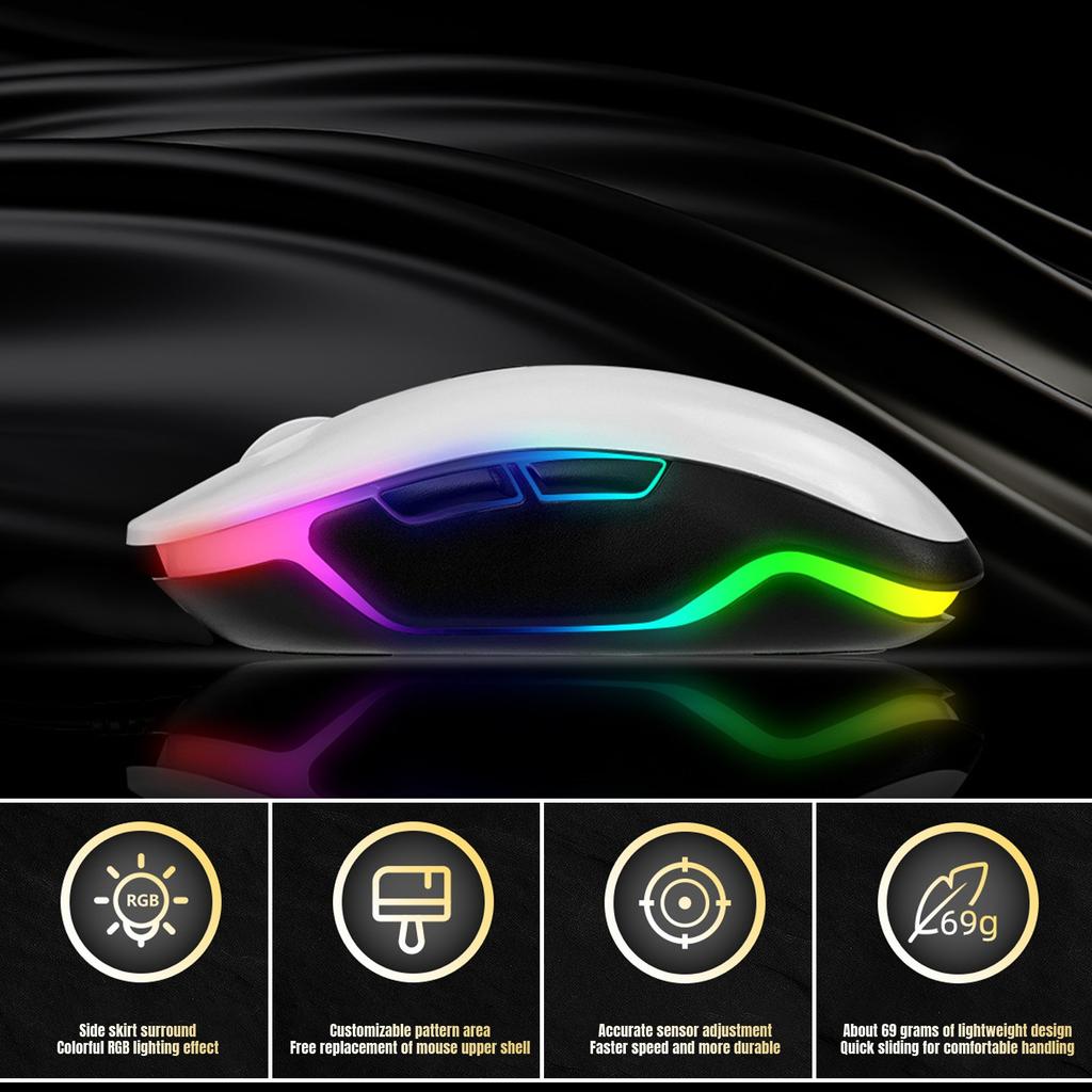 Personalized Thermal Transfer Wireless Mouse