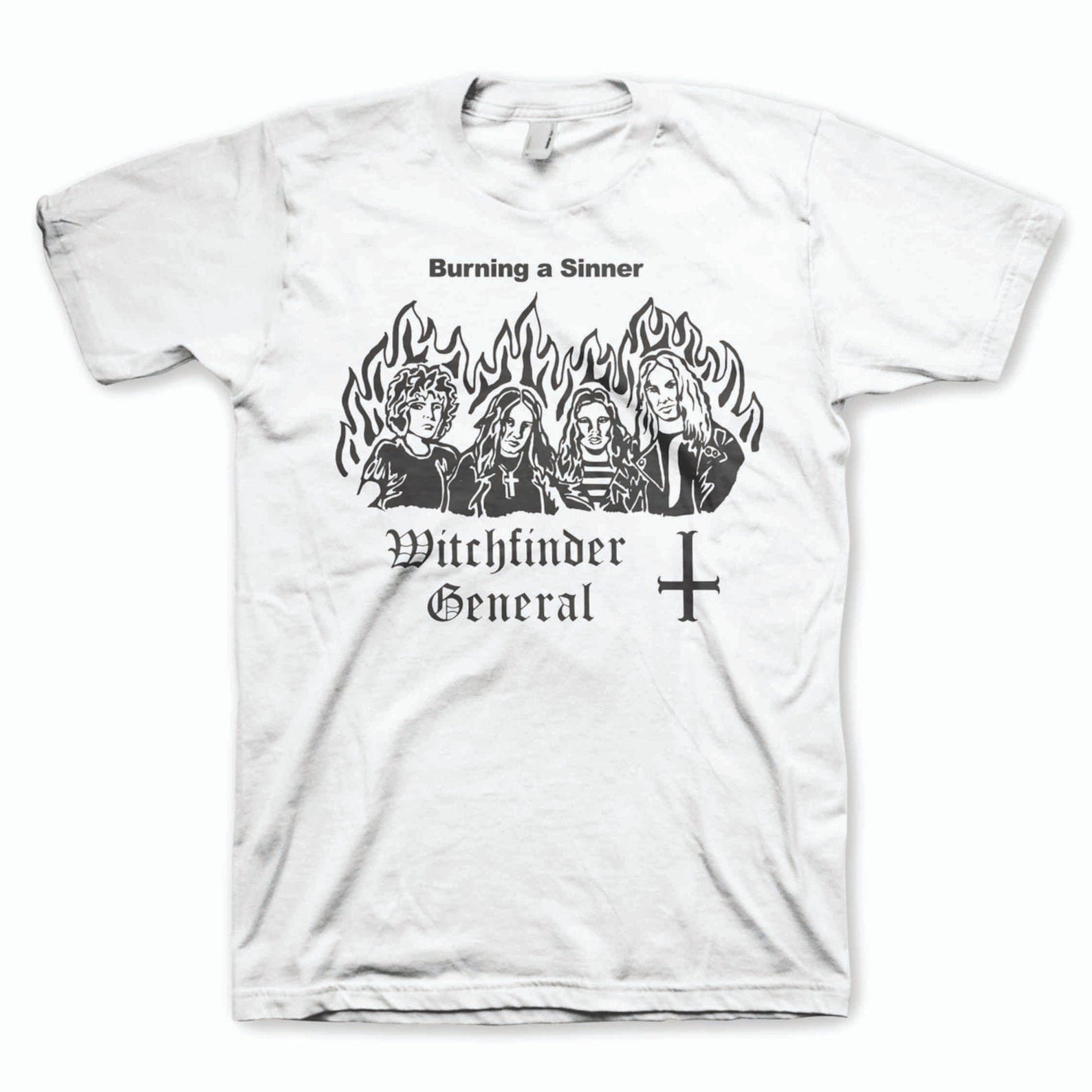 Witchfinder General Burn a Witch T-Shirt S