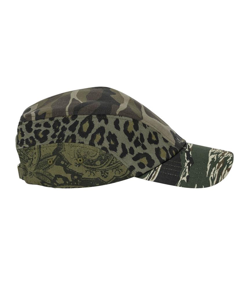 AJOBYAJO Pattern Mixed Cap [Khaki]