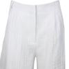 Armani Exchange SS23 Trim Pocket Casual Shorts Women shorts White 3RYS32-YN3KZ-1000