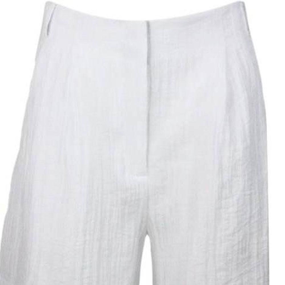 Armani Exchange SS23 Trim Pocket Casual Shorts Women shorts White 3RYS32-YN3KZ-1000