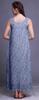 Bimba Rayon Rayon Nightgowns For WomenA   Maxi Printed Sleepwear Night