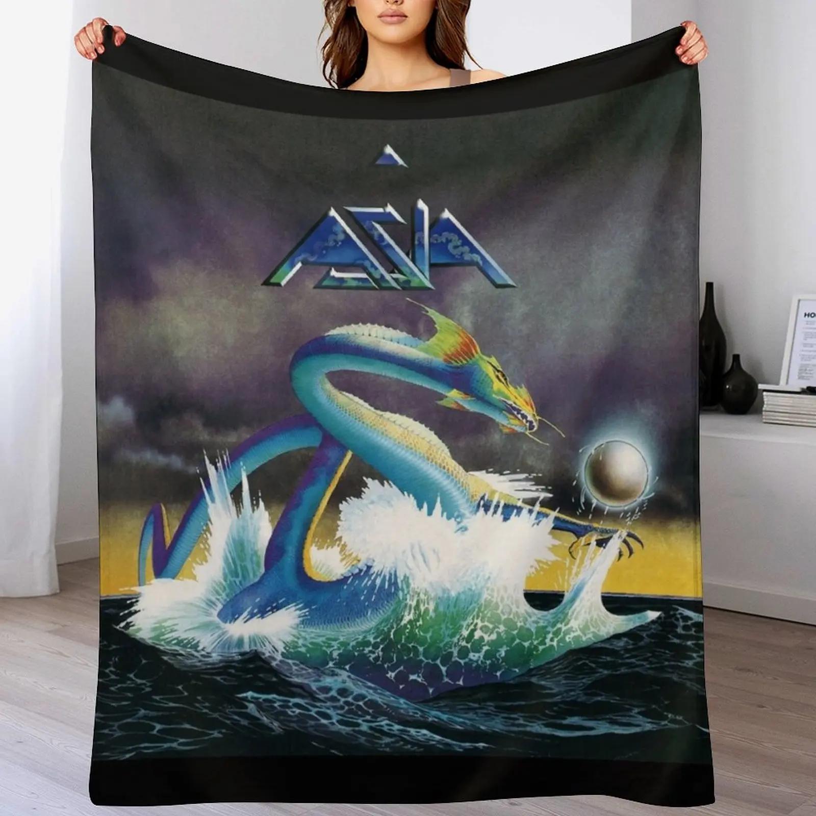 Asia Throw Blanket Ultra Plush Cozy Blanket for Napping Sleeping 102x76cm(40x30in)