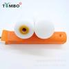 High-Density 3-Inch Oily Sponge Roller Brush - No Shedding, Perfect for Furniture Touch-Ups