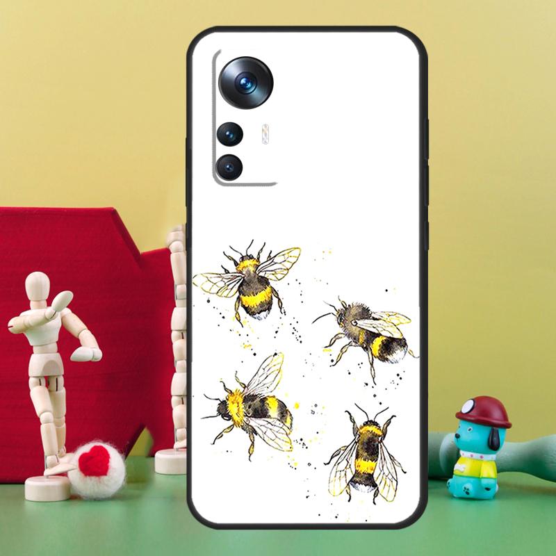 Bee Bumblebee Case For POCO F5 Pro M4 M5 X3 X4 X5 F3 F4 GT Cover For Xiaomi 12T 11T Pro 11 12 13 Lite