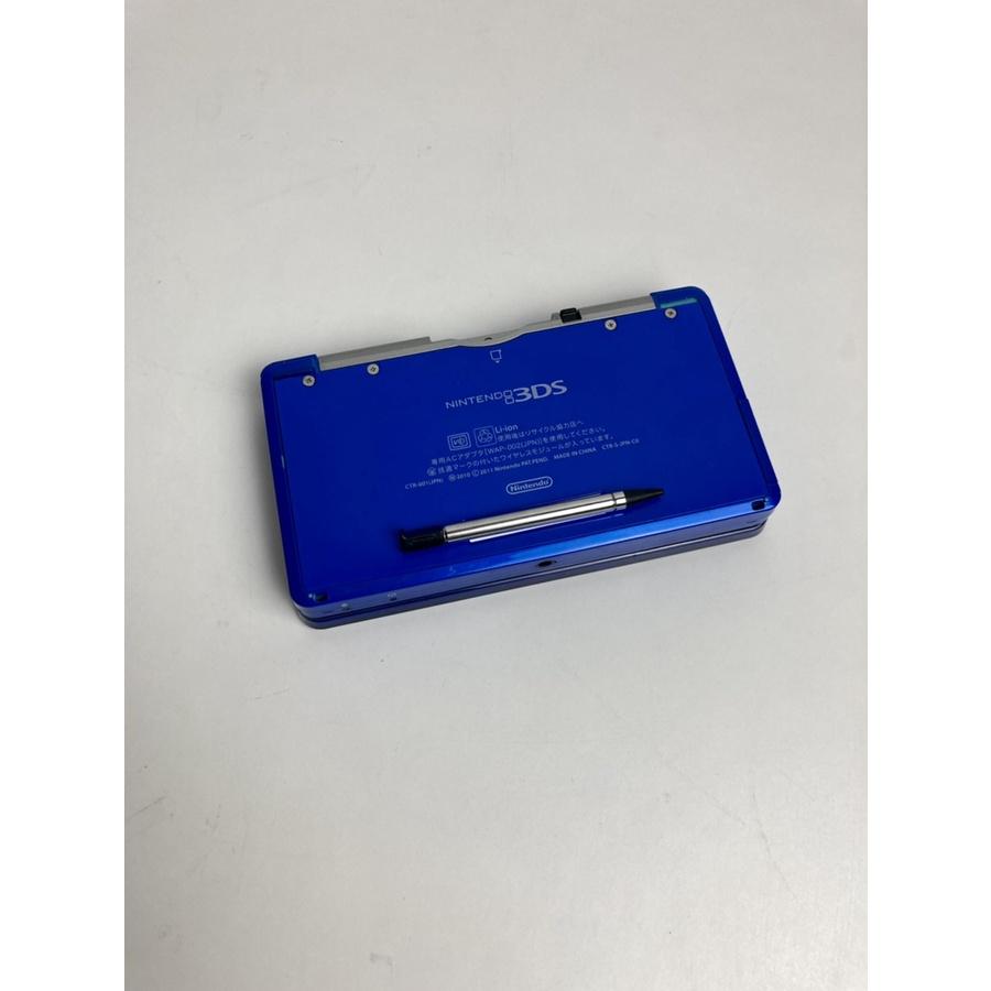 Nintendo 3DS CTR-001 Cobalt Blue With Stylus Console Operation Check! Startup Confirmed Stylus