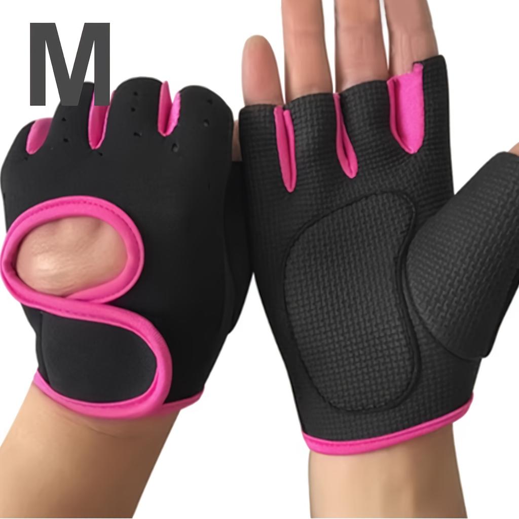 1 Pair Premium Gym Gloves for Men & Women Half Finger Design Breathable Mesh for Enhanced Grip For Workouts, Training, and Sports, Gym Accessories