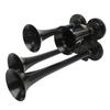 4 Trumpets Air Compressor Horn 150DB 12V Super Loud Universal Fit for Cars Trucks Boats Trains
