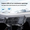 Wireless Fast Charging Suction Cup Auto Phone Holder Universal IPhone Car Smart Angle Air Conditioner Vent  Phone Base