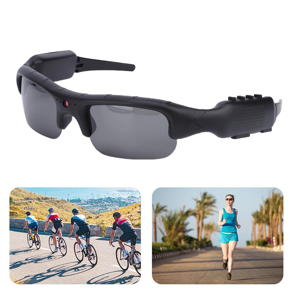 Ochelari Cameră HD 1080P Lentile Polarizate Ochelari Cameră Sportivi pentru Activități în Aer Liber Ciclism Sporturi Călătorii Suport Conectivitate Telefon Vizualizare la Persoana Întâi