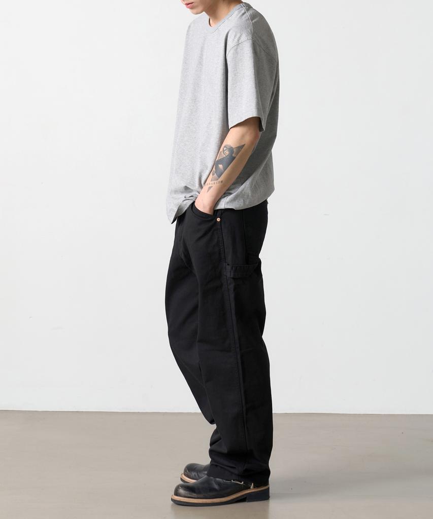 DENMADE Den0622 Work Uniform Carpenter Pants (Black)