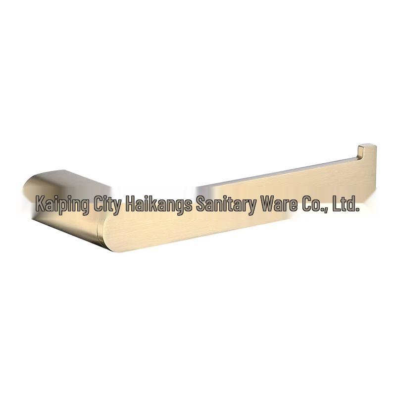 Juego de Baño de Acero Inoxidable 304 Dorado: Toallero, Barra de toallas, Portarrollos de papel higiénico, Estante y Escobilla para el inodoro.