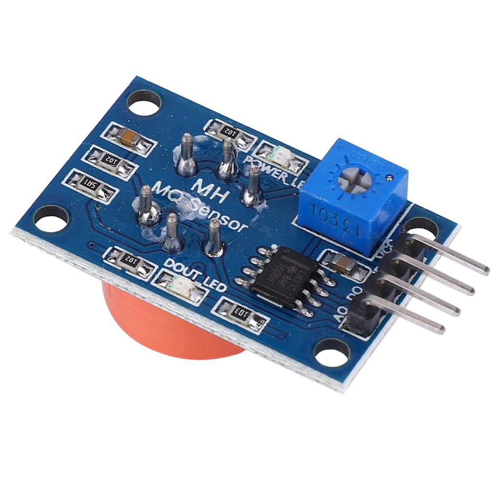 2 Stück MQ 3 Alkohol-Gassensor-Modul Ethanol-Detektor Atemgas-Detektionsplatine