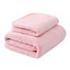 Water Rippled Bath Towel Coral Velvet Not Lose Hair Wash Face Towel Couple Large Bath Towel Thickened Water Moisture-wicking Rapid Drying Beach