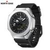 MERCURY Men's Military Digital Watch Stopwatch Waterproof 50M Sports Watches World Time