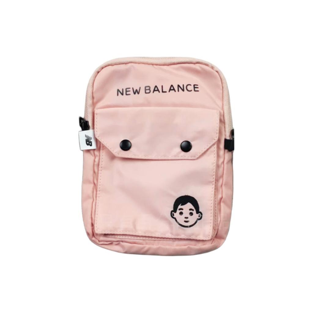 New Balance NB X Noritake Collaboration Limited Edition Logo Print Fabric Shoulder Crossbody Bag Unisex bags Light-Pink LAB13602-RWR