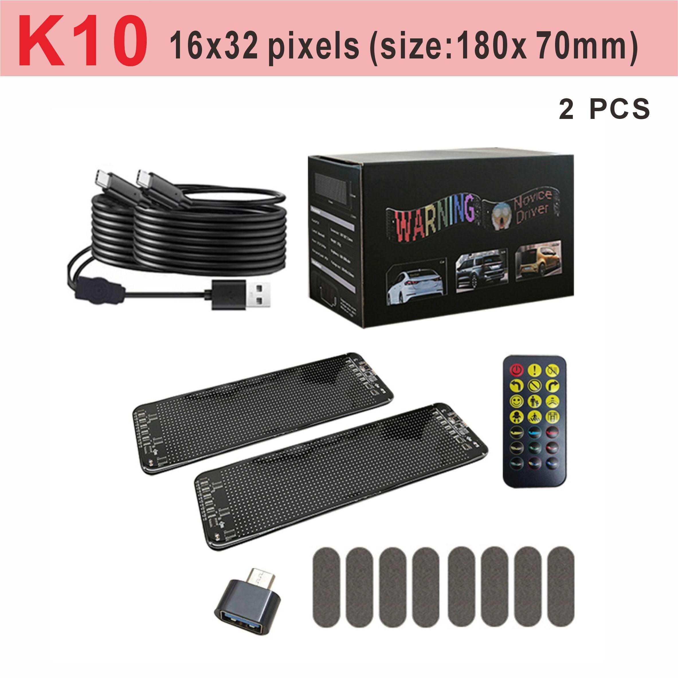 

2 шт. Светодиодный экран на окно грузовика «Демонический глаз», мягкий экран, портативная наклейка на автомобиль, гибкий экран, редактируемый через приложение, светодиодный гибкий экран для автомобиля