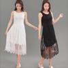 New ArrivalS Open Run Women S Lace Layered Long dreSS