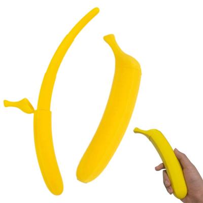 1/2/3 Peças Espada Longa de Banana Retrátil Brinquedo Plástico Impresso em 3D Varinha de Banana Extensível Bastão de Banana Homens Mulheres Adereço de Role-Playing Brinquedo