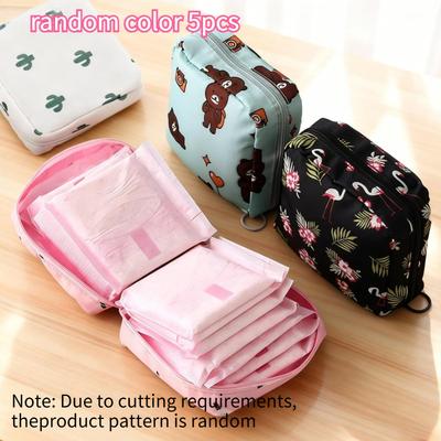 Lightweight Hanging Travel Toiletry Bag for Women - Water-Resistant Organizer with Multiple Pockets for Makeup, Pads & Cosmetics