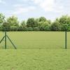 vidaXL Green Hexagonal Fence 0.5x100 M Steel 3352732