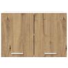 Wall Mounted Cabinet Set (2 Pcs) Artisan Oak & White 60 X 31 X 40 Cm