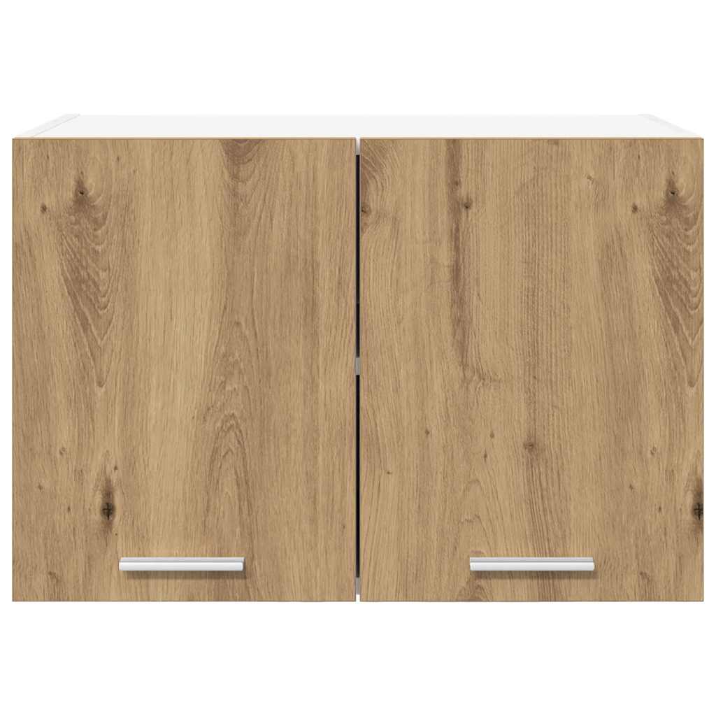 Wall Mounted Cabinet Set (2 Pcs) Artisan Oak & White 60 X 31 X 40 Cm