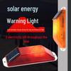 LED Solar Flashing Road Warning Light for Nighttime Traffic Safety