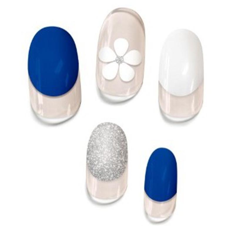 Korean Gel Nail Stickers UV Lamp | Salon Look At Home | No Glue Needed POINT VER.