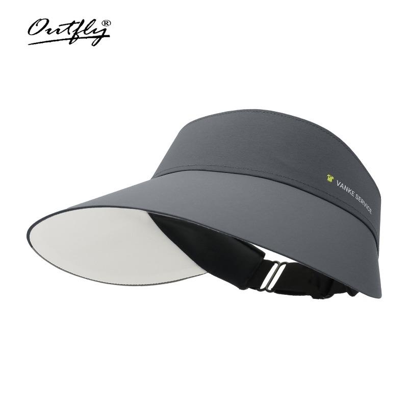 Sunscreen hat Women's UV protection Sun hat Outdoor hiking Empty top sun hat Face cover No top hat Cycling seaside