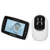 4,3-Zoll Video-Babyphone Kabellos IPS-Bildschirm 2x Temperaturanzeige 2-Wege Nachtsicht Baby