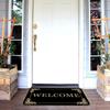 Creative Welcome Doormat Please Remove Shoes Before Entering Indoor/Outdoor Non-Slip Rug Home Decor