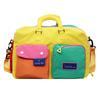 Color Block Large Capacity Travel Bag - Portable, Carry-On, Gym & Short Trip Handbag