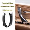 Carbon Fiber Passenger Side Door Panel Handle Trim Cover For BMW E90 E91 328i US
