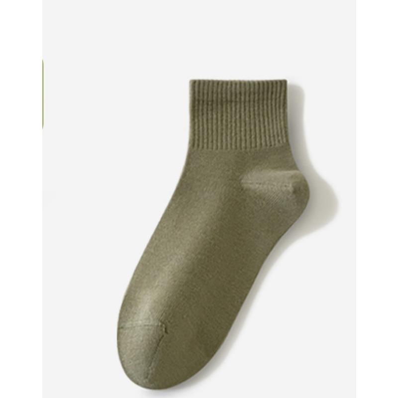 Women's Spring Antibacterial Mid-calf Socks, Versatile Macaron Boneless Socks, Trendy Socks, Skin-friendly Soft Cotton Socks