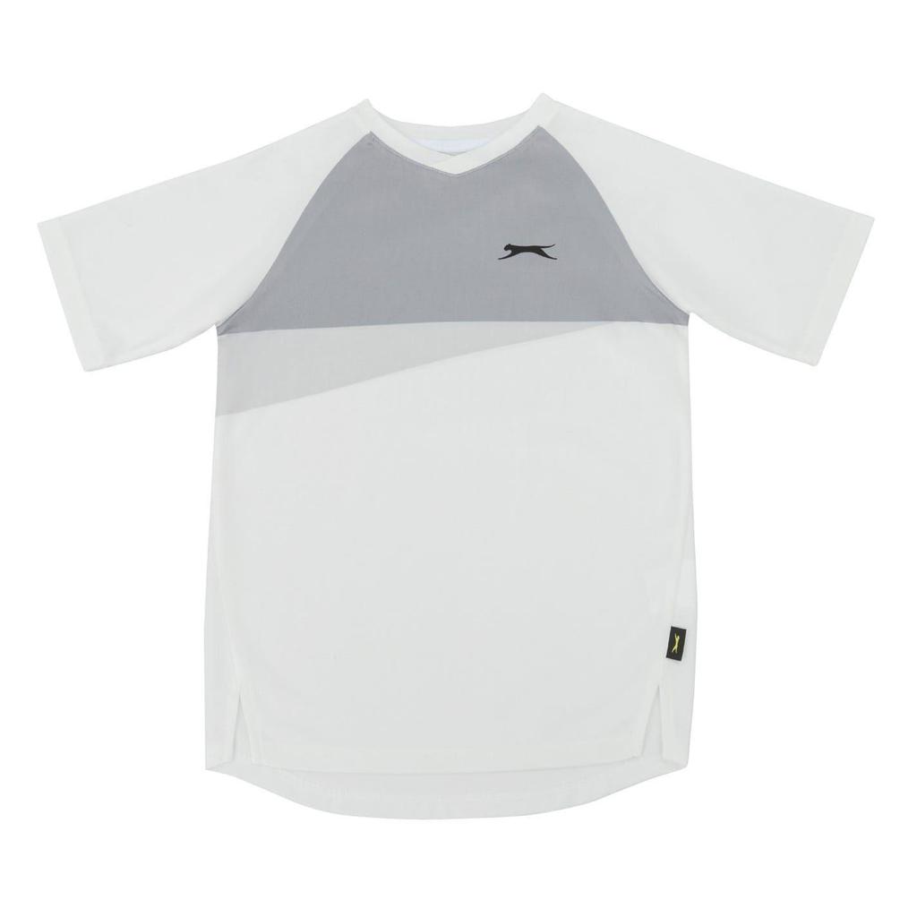 Slazenger Childrens/Kids Court Colour Block Logo T-Shirt