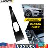 Real Carbon Fiber Multimedia Panel Cover Trim Fits BMW 3 Series/4 Series F30 F34