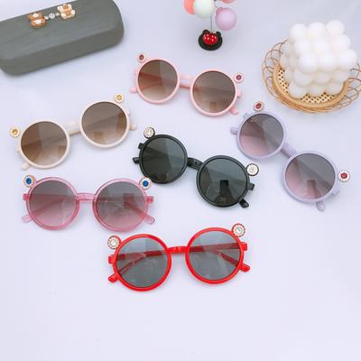 Fashion Children'S Sunglasses Cute Flower Baby Sunglasses Sun Protection Uv Protection Glasses For Boys And Girls