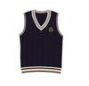 In Stock British Style JK Uniform V-Neck Embroidered School Sweater Vest