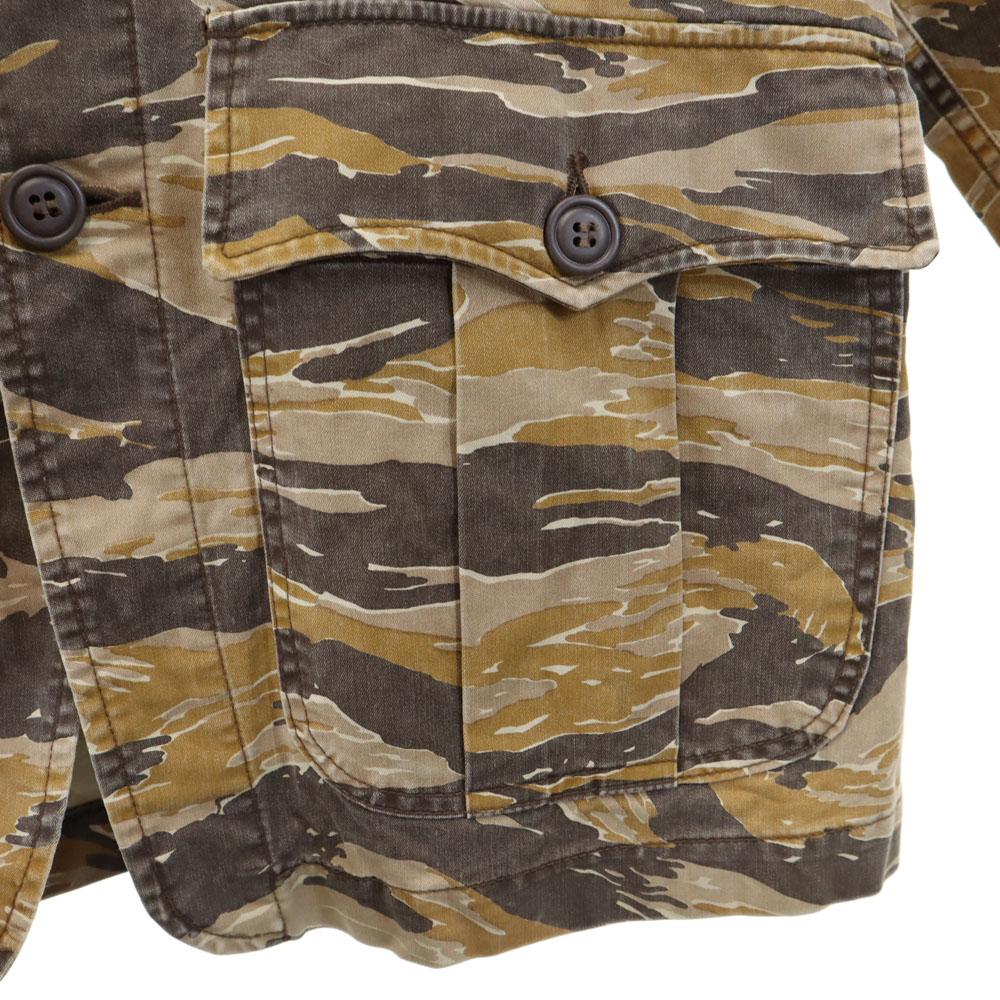 HYSTERIC Made In Japan Camouflage Pattern Military Jacket FREE Camouflage Women Used