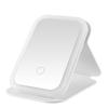 Tabletop LED Makeup Mirror with Smart Adjustable Tri-Color Lighting and One-Touch Charging