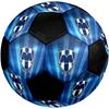 SIZE 5 C.F. Monterrey Soccer Ball Colorful All Ages Machine Stitched PVC Competition Ready Durable High-Bounce