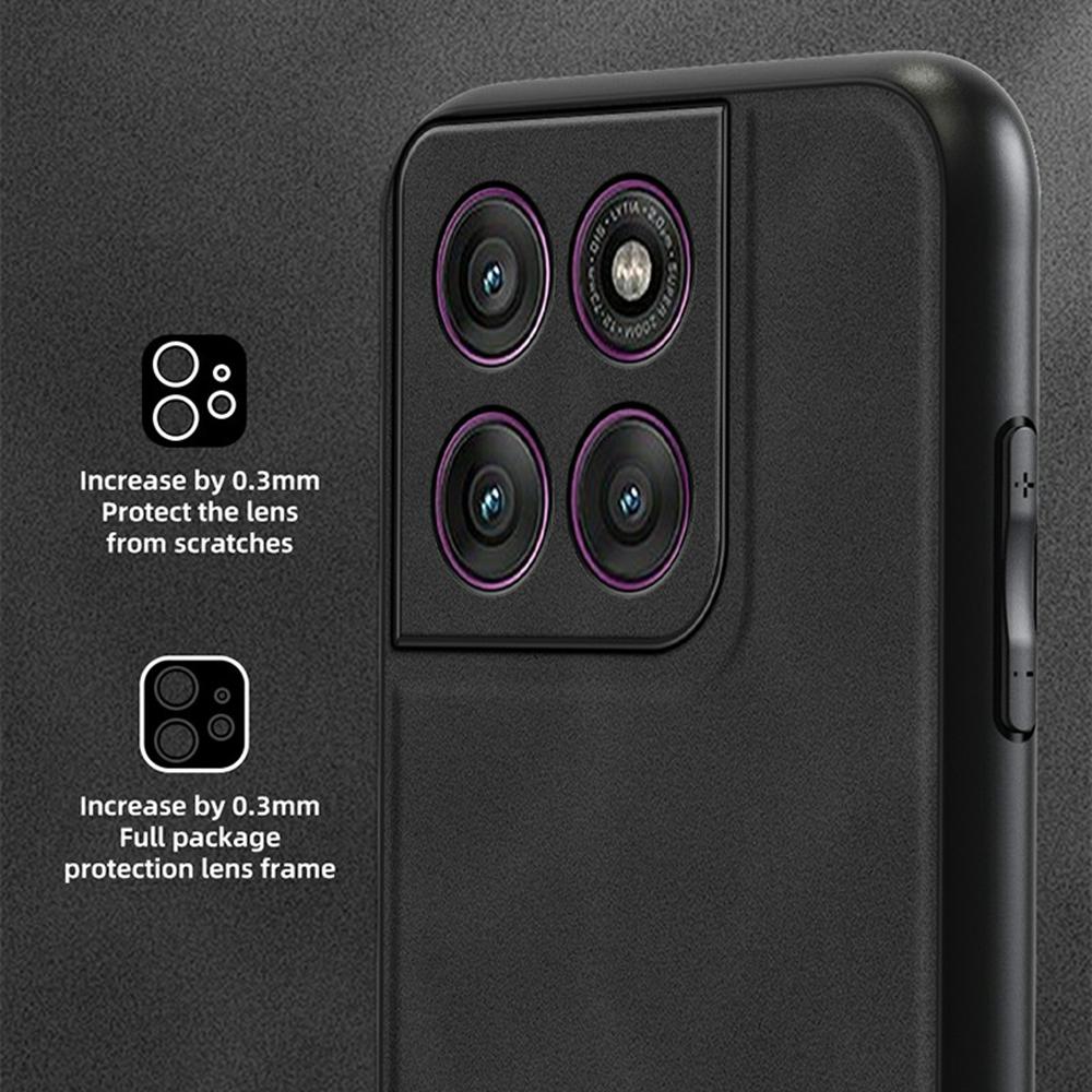 ANNYOJO For Motorola Edge 60 Pro 5G Case PU Leather+PC+TPU Anti Drop Phone Back Cover