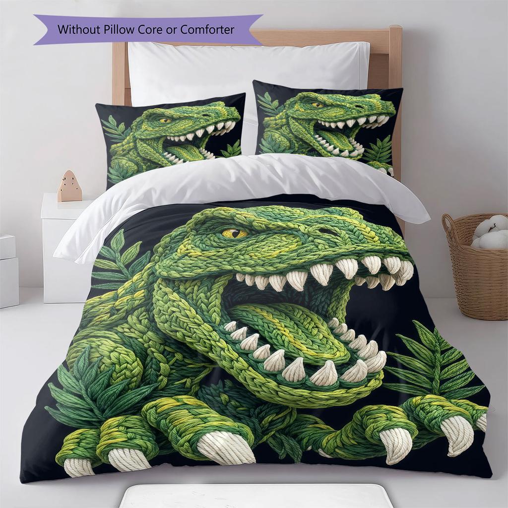 Einfaches Tiefes Stimmung Bettwäsche Steppdecke Set Bettbezug Kissenbezug Heimdekoration Geburtstagsgeschenk (1 Bettbezug + 2 Kissenbezüge, ohne Füllung)