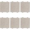 BOJACK Microwave Waveguide Cover Universal Cutable Mica Board for Microwave 118 X 99 Mm (Pack of 6)