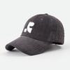 Casual versatile hat women's high-quality cotton embroidered baseball cap outdoor sports sun protection visor cap cap